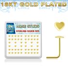18sxvhr caja piercing nariz l plata 925 0 6mm corazon oro 18 kts venta