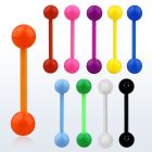 abbsa barbell lengua acrilico flexible bolas acrilicas colores solidos 6mm 16mm venta