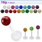 albfr4 labret bio flex bola multi cristal ferido 4mm mayorista