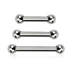 bber31b 1 6mm 316l steel helix barbell with two 3mm balls