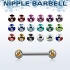 bbnp5c barbell pezon acero quirurgico bolas multi joya 5mm venta
