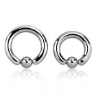bcr4 5mm 316l steel ball closure ring with an 8mm ball