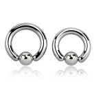 bcr6 4mm 316l steel ball closure ring with an 8mm ball