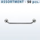 blk226 industrial surface barbell with 45 angle 5mm ball