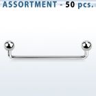 blk227 industrial surface barbell with 90 angle 5mm ball