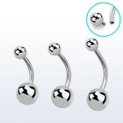 bngin 316l steel belly banana w threaded 5 8mm steel ball