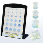 brpg113 display 24 plug doble flare luna opalita 6g 4mm 12 12mm venta por mayor