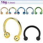 cbetb barbell circular acero quirurgico pvd bolas 3mm distribuidor