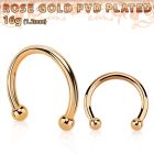 cbettb2 barbel circular acero 316l pvd oro rosa bolas 2mm distribuidor