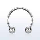 cbg barbell circular acero quirurgico bolas 5mm distribuidor mayorista