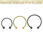 cbmtfo4l barbell circular diametro acero 316l anodizado bolas 4mm acero esmerilado usar como arete distribuidor