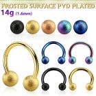 cbtfo4 barbell circular acero 316l anodizado bolas acero esmerilado 4mm distribuidor mayorista