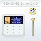 d9gnb15 caja 9 oro 9 kts piercing nariz hueso 0 6mm diamante genuino redondo 1 5mm venta