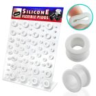dapg22 display board of 72 pcs white silicone flesh tunnels