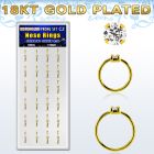 dnsm173 caja 24 aros nariz plata 925 oro 18 kts zirconia redonda 1 5mm 8mm 10mm venta