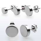 errd par plugs falsos oreja acero quirurgico brillo espejo distribuidor mayorista