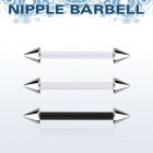 fbbnpcn bioflex barbell pezon conos 4mm acero distribuidor