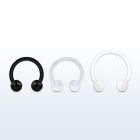 fcbevb barbell circular bio flexible bolas 3mm distribuidor