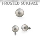 idfo4s microdermal bola acero esmerilado 4mm rosca interna base microdermal 2mm 2 5mm distribuidor