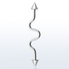 inacn5 barbell industrial zig zag acero 316l conos 5mm venta