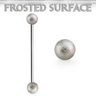 info5 barbell industrial acero quirurgico bolas acero esmerilado 5mm venta