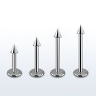 lbcn2 labret acero quirurgico 1mm cono 2mm mayorista