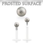 lbifo3 labret bio flexible transparente empuje acero 316l bola acero esmerilado 3mm venta
