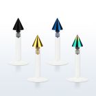 lbitcn labret bio flexible cono acero anodizado 3mm presion distribuidor