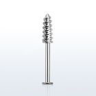 lbscw labret acero quirurgico rosca tornillo distribuidor