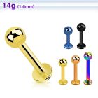 lbtb4 labret acero quirurgico anodizado bola 4mm distribuidor