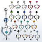 mcd571tq steel belly banana w a round turquoise in a heart