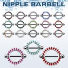 mcnpc3 pezonera redonda cristal barbell acero quirurgico bolas 5mm distribuidor