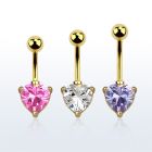 mdgz524 piercing ombligo acero 316l anodizado zirconia corazon 7mm distribuidor