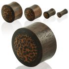 pnwb dilatacion plug doble flare madera sono madera coco incrustada al por mayor