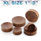 pwsxl xl size sawo wood concave double flare plug
