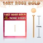 rysrd1 piercing nariz doblar tu mismo oro rosa 14 kts 0 6mm redonda 1mm mayorista