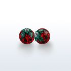 smfr8 pieza bola rosca multi cristales pegados ferido diseno fresa cubierta resina