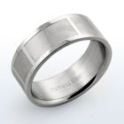sr181 anillo acero inoxidable brillo espejo estampado cuadros al por mayor
