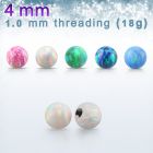 trgop3ss distribuidor mayorista piercing tragus acero quirurgico 1mm opalo 3mm bola 3mm acero liso inferior distribuidor