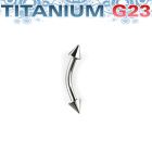 ubnen25 banana ceja titanio g23 conos 2 5mm distribuidor mayorista
