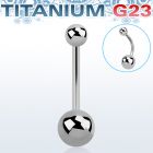 ubng piercing ombligo titanio g23 bolas titanio liso 5mm 8mm distribuidor mayorista