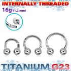 ucbeb4si titanium g23 internal circular barbell 4mm balls