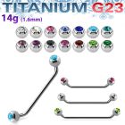 usubjb5 barbell superficial industrial titanio g23 45 grados bolas joya titanio 5mm distribuidor
