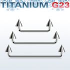 usudcn5 barbell superficial industrial titanio g23 90 grados conos titanio 5mm distribuidor mayorista