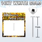 wysht1 piercing nariz doblar tu mismo oro blanco 14 kts 0 6mm corazon 2 5mm distribuidor
