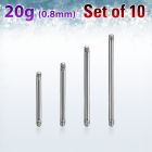 xbb20g set 10 barbell acero quirurgico rosca interna distribuidor mayorista