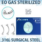 zbne2czin sterilized steel banana 16g cz internal