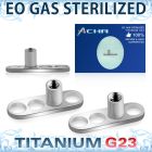 ztsa2 sterilized titanium g23 base part three holes internal