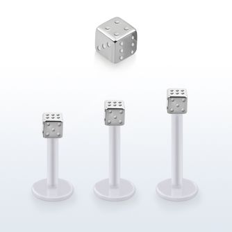 albd25 labret bio flex dado acero 2 5mm venta