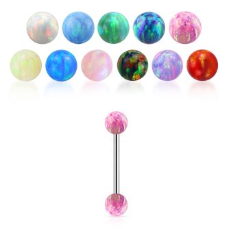 bber86 mayorista barbell helix acero quirurgico bolas 4mm colgante cruz ankh plata venta por mayor